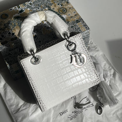 Crocodile Mini Lady Dior Bag