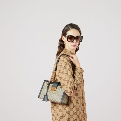 Gucci Padlock Small GG Supreme Shoulder Bag