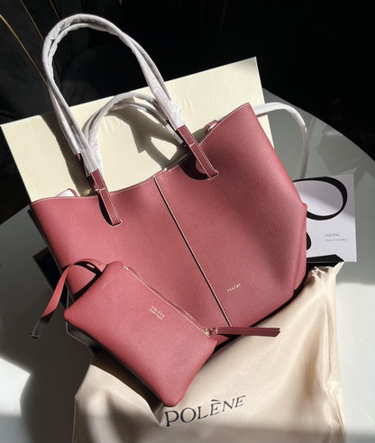 Polène Cyme Handbag with Pouch