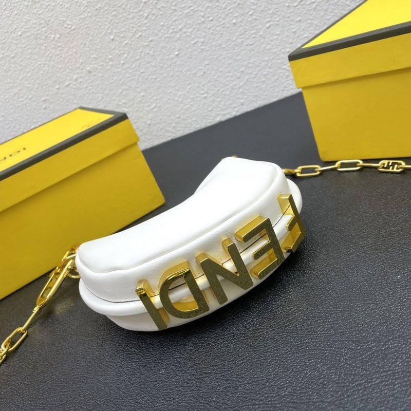 Fendi Fendigraphy Mini Hobo Bag