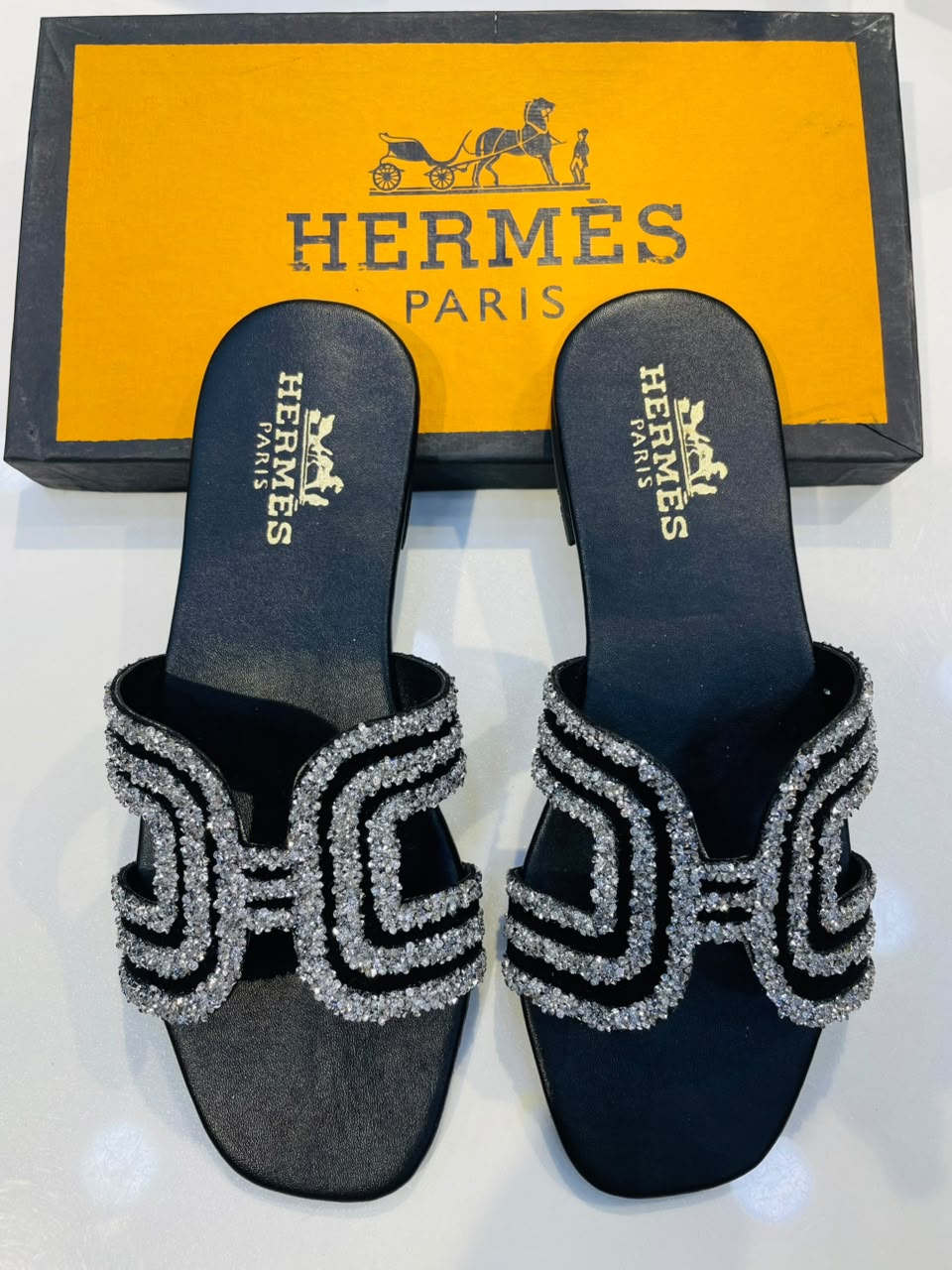 Hermès Oran Flat Slippers