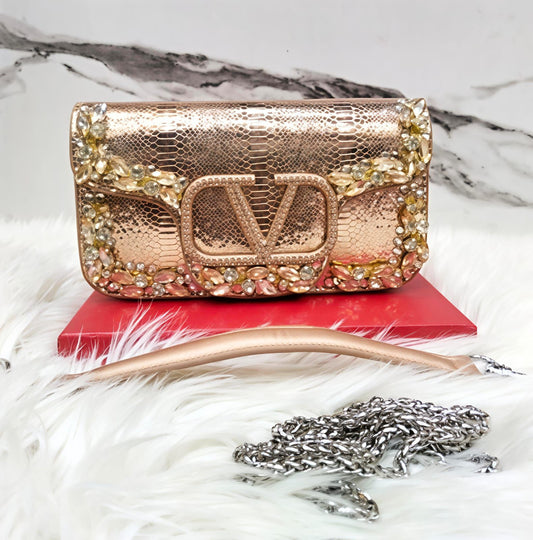 Valentino Garavani Small Locò Crossbody Bag