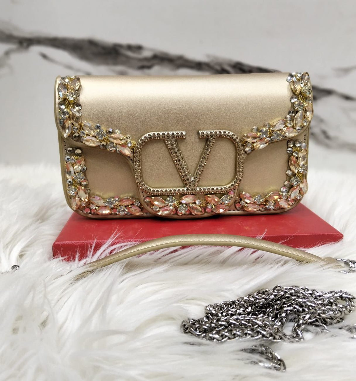Valentino Garavani Small Locò Crossbody Bag