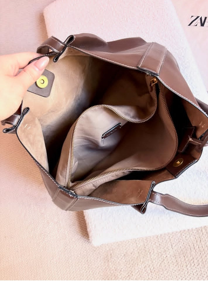 Zara Pinch Tote Bag