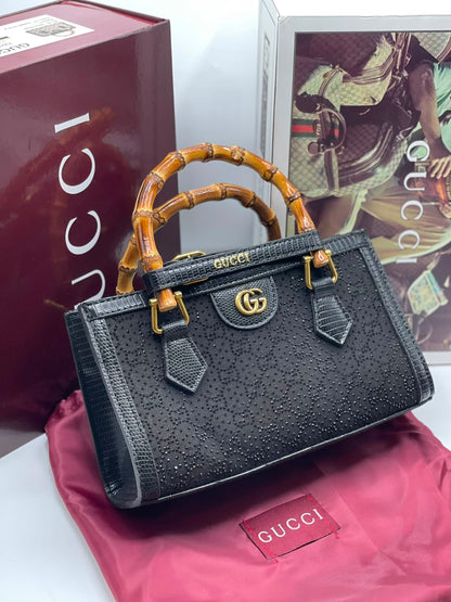 Gucci Diana Crystal Mini Tote