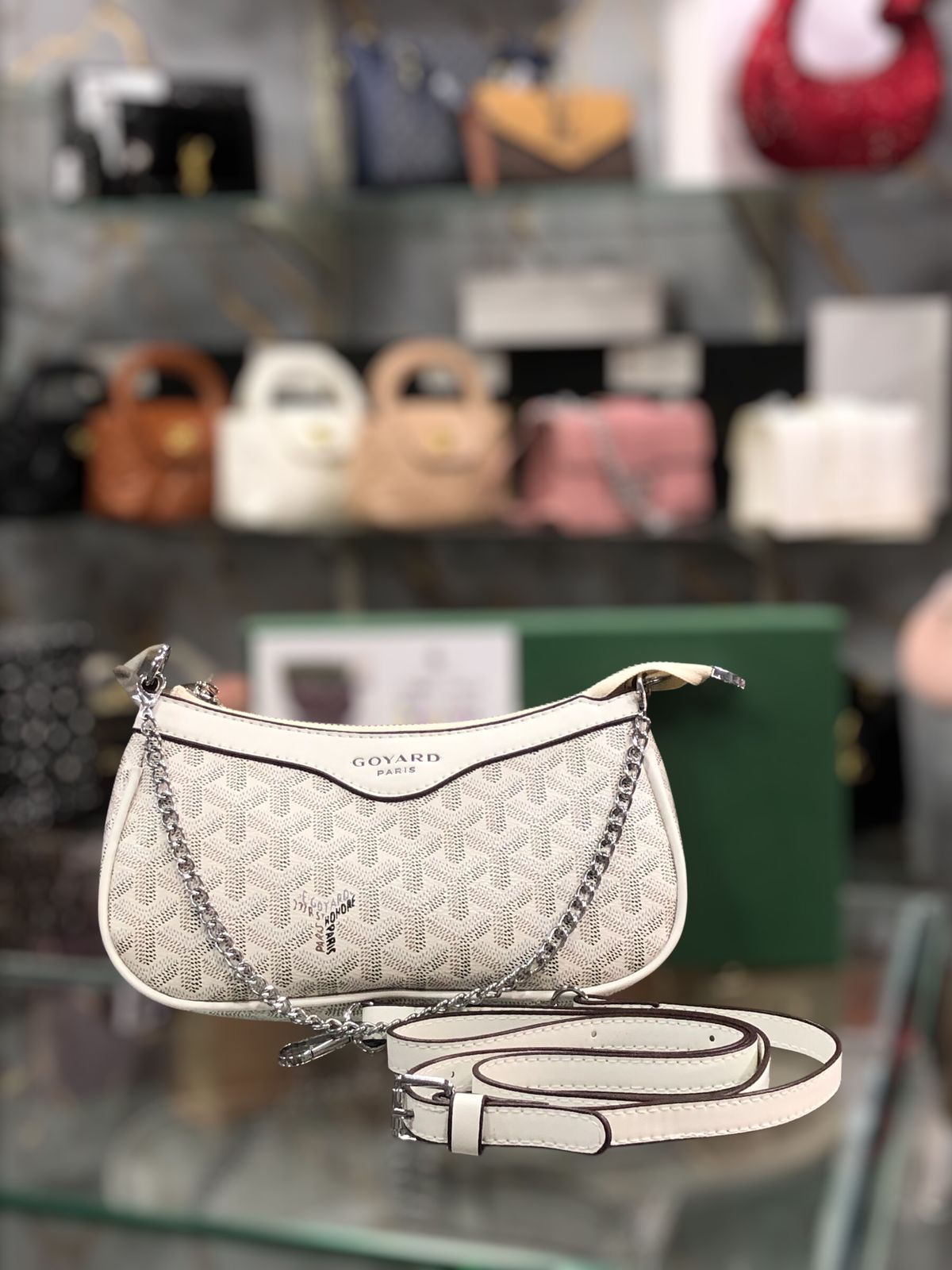 Goyard Mini Baguette Shoulder Bag