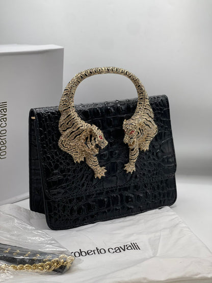 Roberto Cavalli Roar Bag | Black