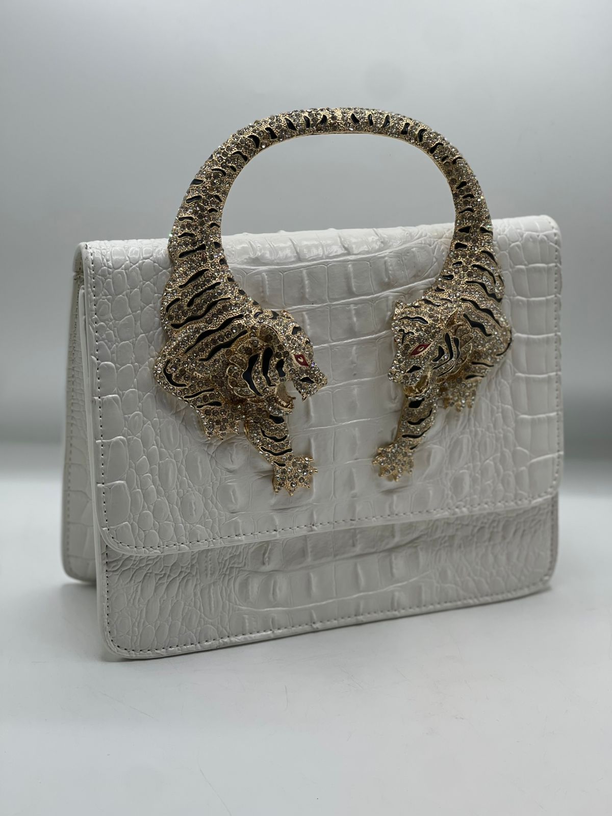 Roberto Cavalli Roar Bag | White