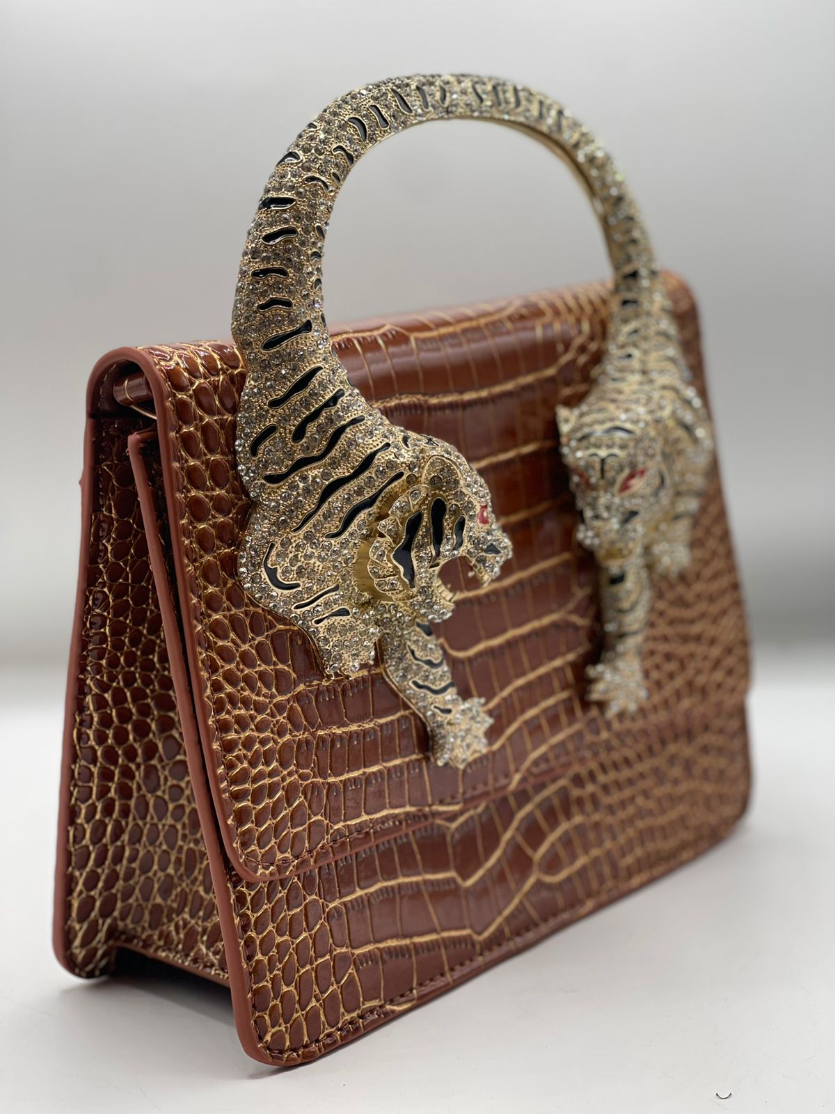 Roberto Cavalli Roar Bag | Brown