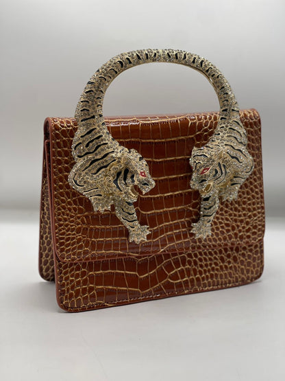 Roberto Cavalli Roar Bag | Brown