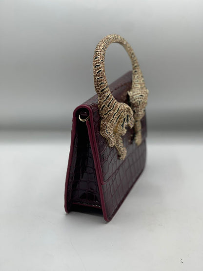 Roberto Cavalli Roar Bag | Cherry Red