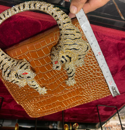 Roberto Cavalli Roar Bag | Brown