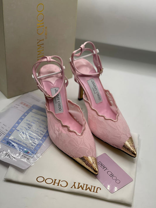 Jimmy Choo Faiz Lace Pumps