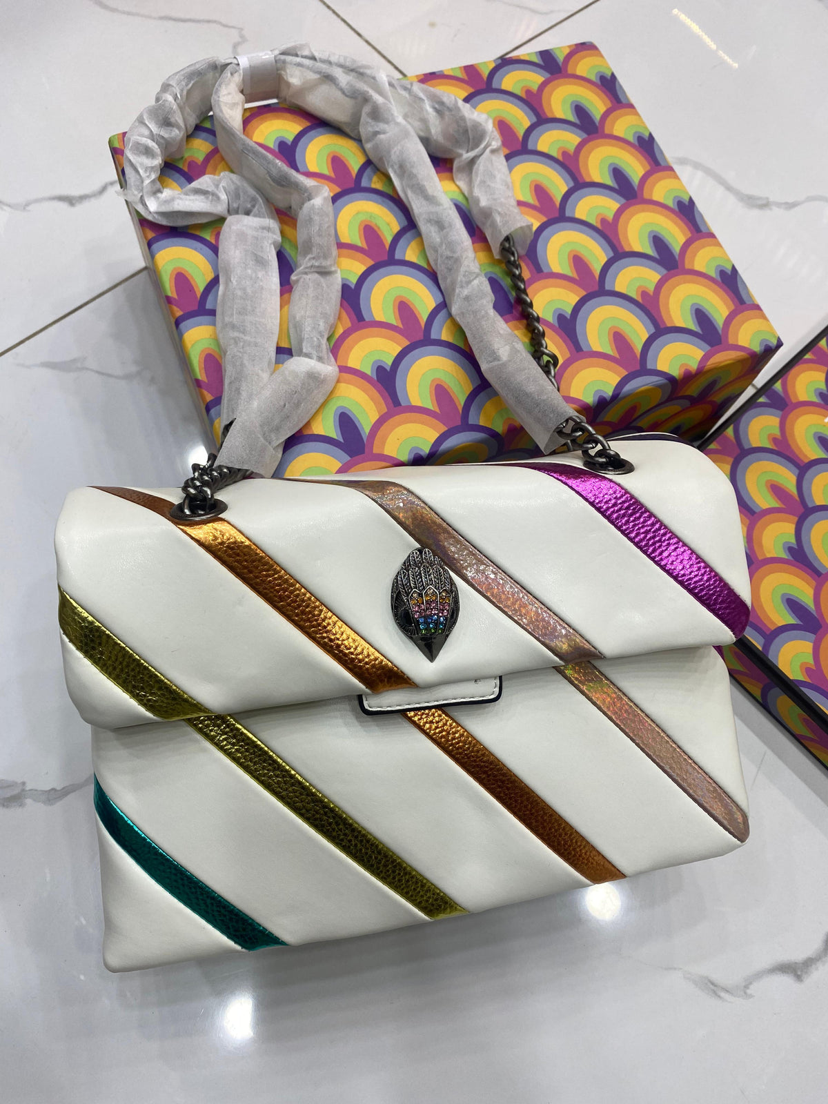 Kurt Geiger Plain Rainbow Bag