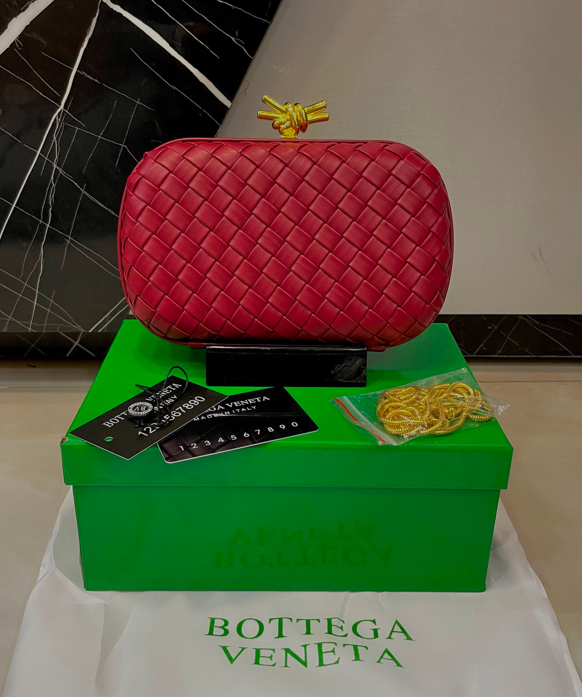 Bottega Veneta Knot Clutch