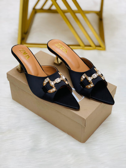 Zara Fancy Pointy Open Heel