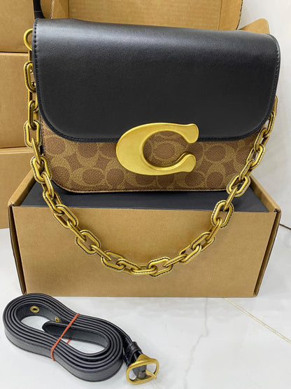 Coach Idol Signature Crossbody Shoulder Bag