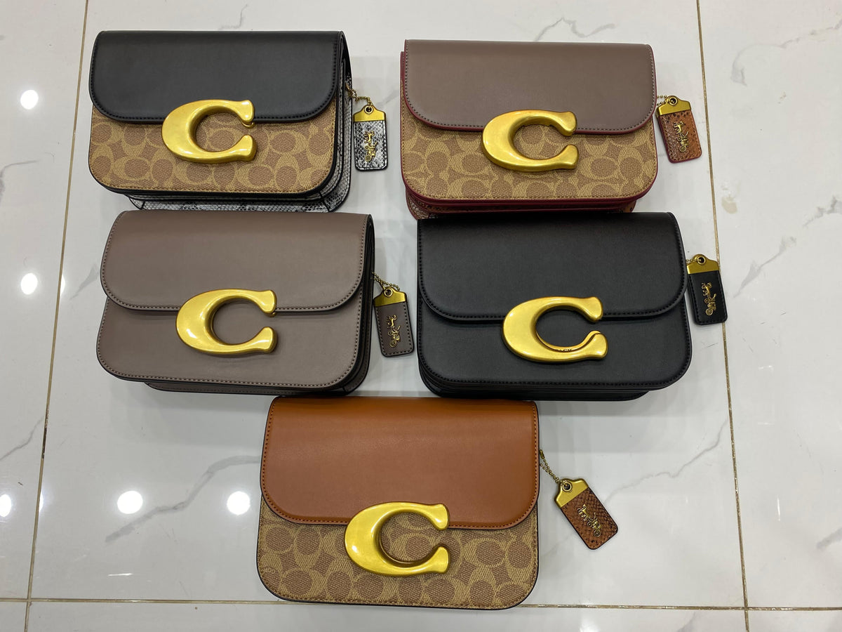 Coach Idol Signature Crossbody Shoulder Bag