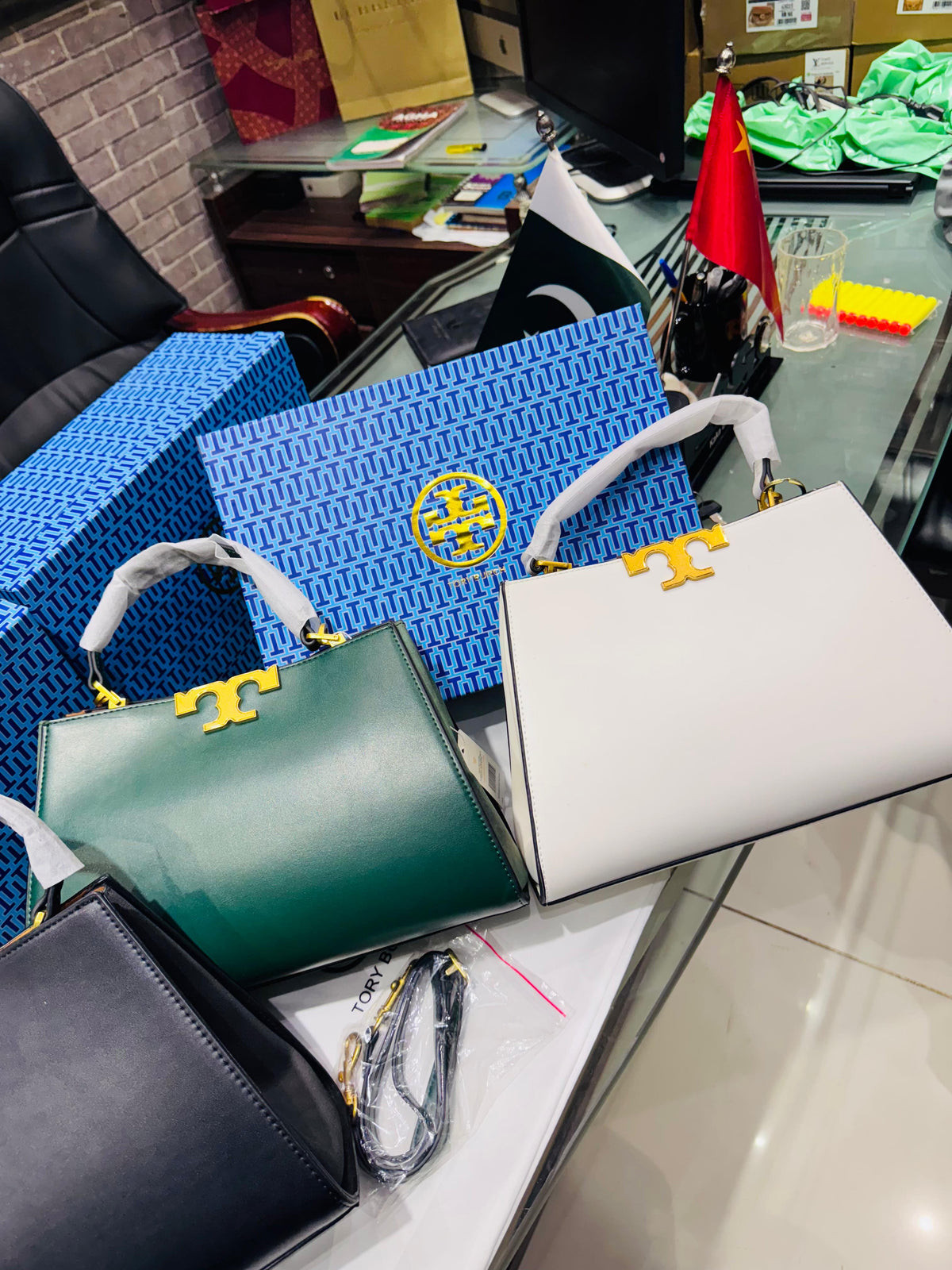 Tory Burch Eleanor Satchel Hand Bag