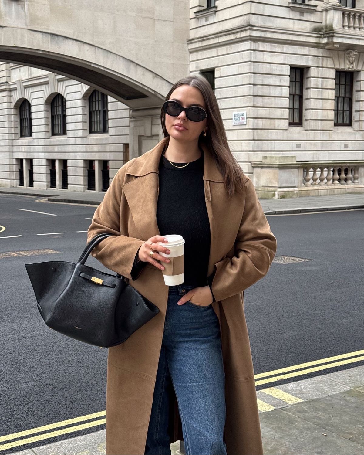 DeMellier New York Leather Shoulder Bag
