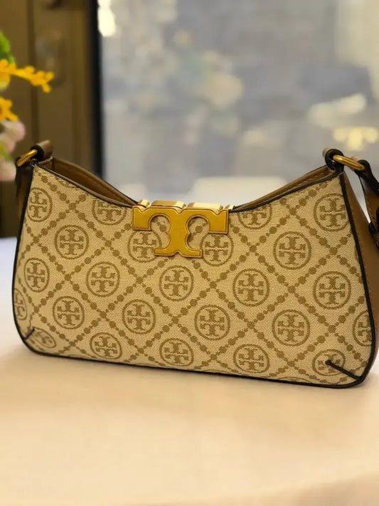 Tory Burch Eleanor Slim Monogram Jacquard Shoulder Bag
