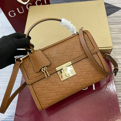 Gucci Padlock Small Top Handle Bag