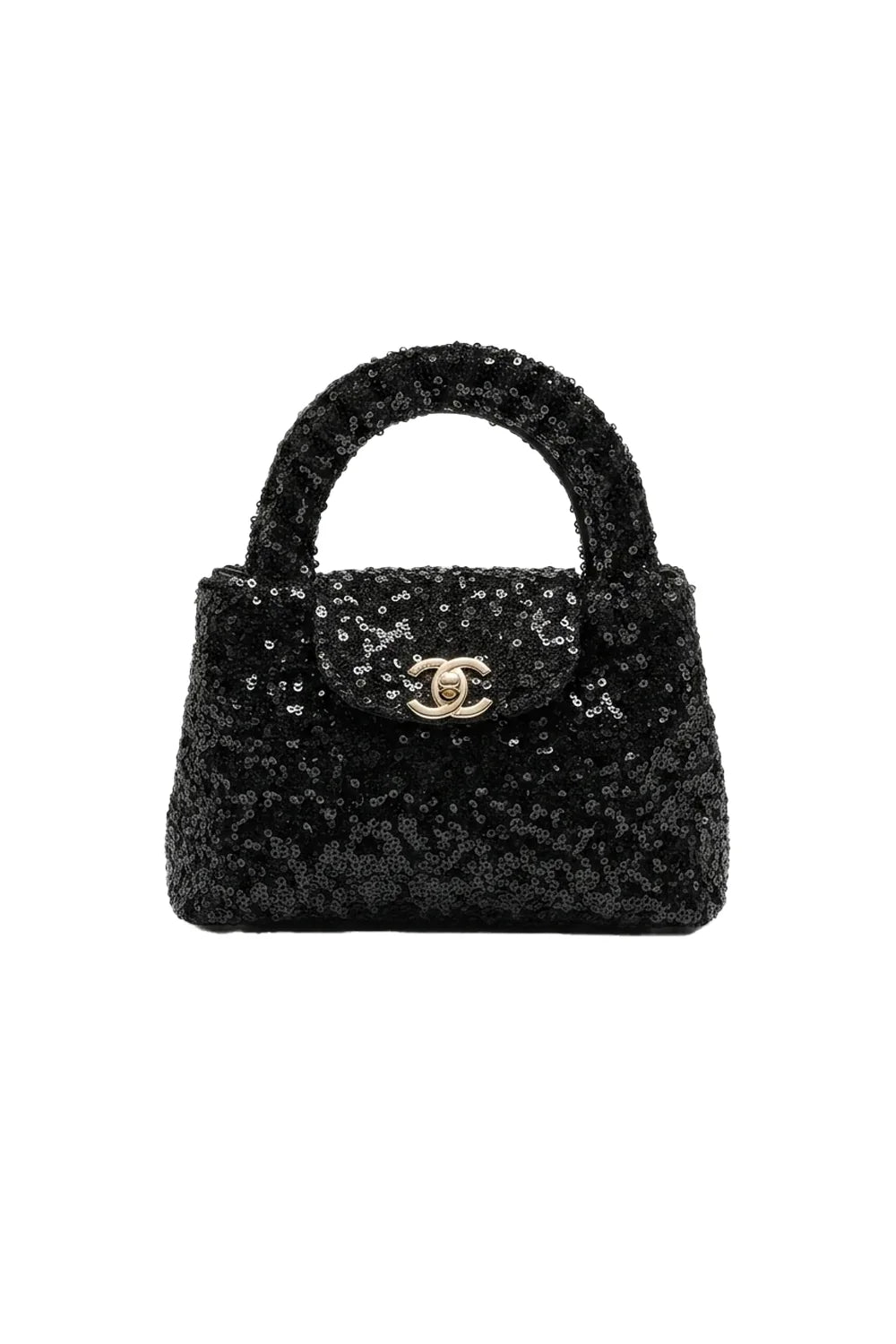 Chanel Mini Nano Kelly Sequin Bag