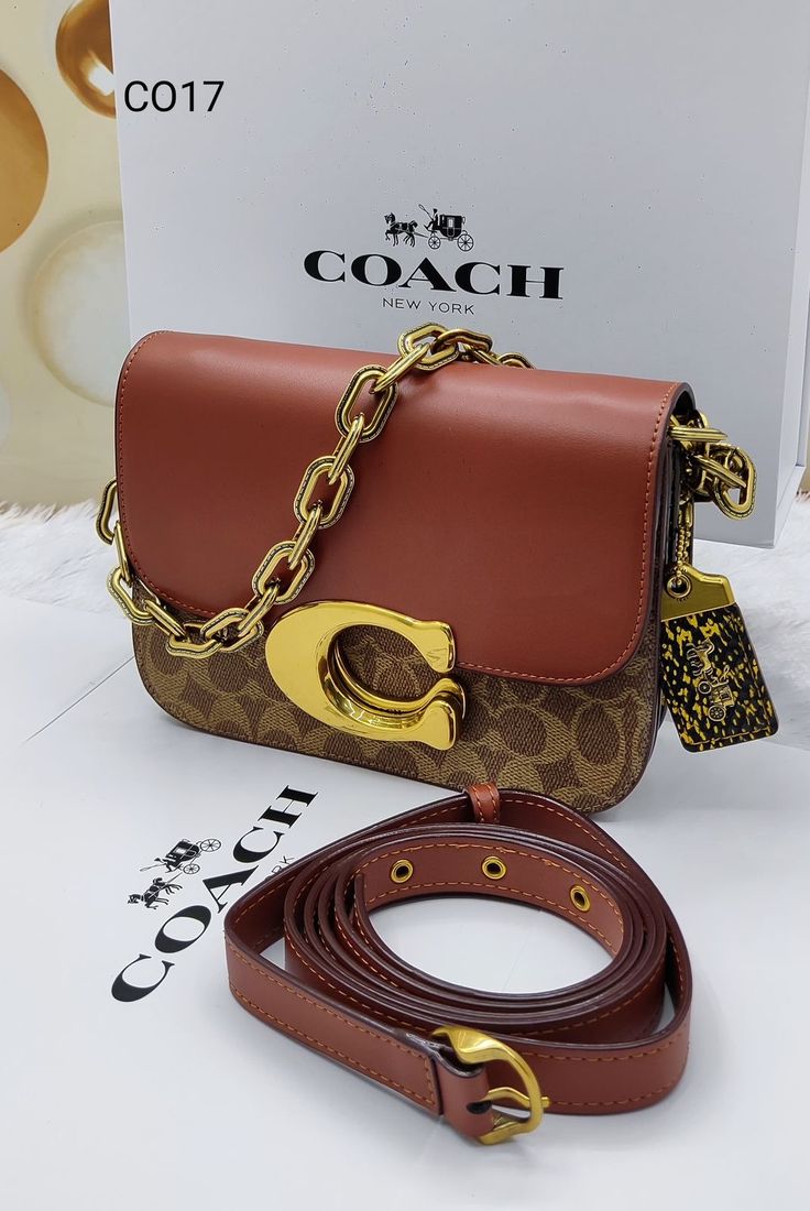 Coach Idol Signature Crossbody Shoulder Bag