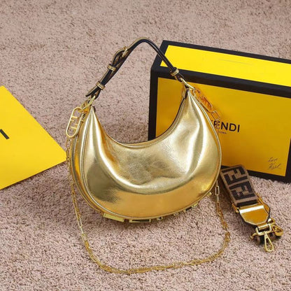 Fendi Fendigraphy Mini Hobo Bag