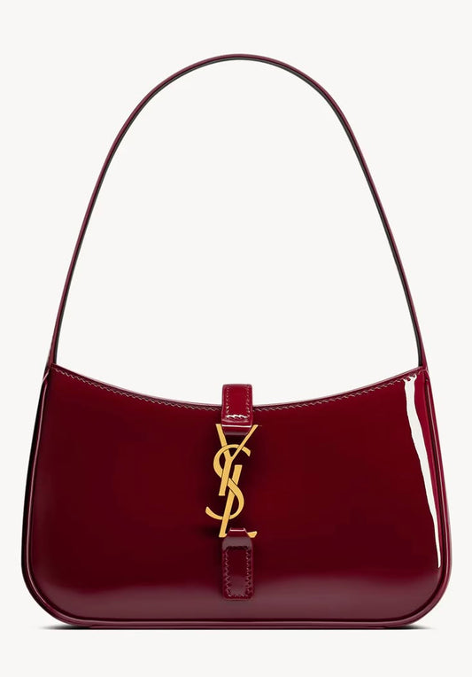 YSL Le 5 A 7 Mini Patent Leather Shoulder Bag