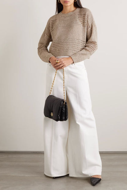 Loewe Goya Puffer Leather Shoulder Bag