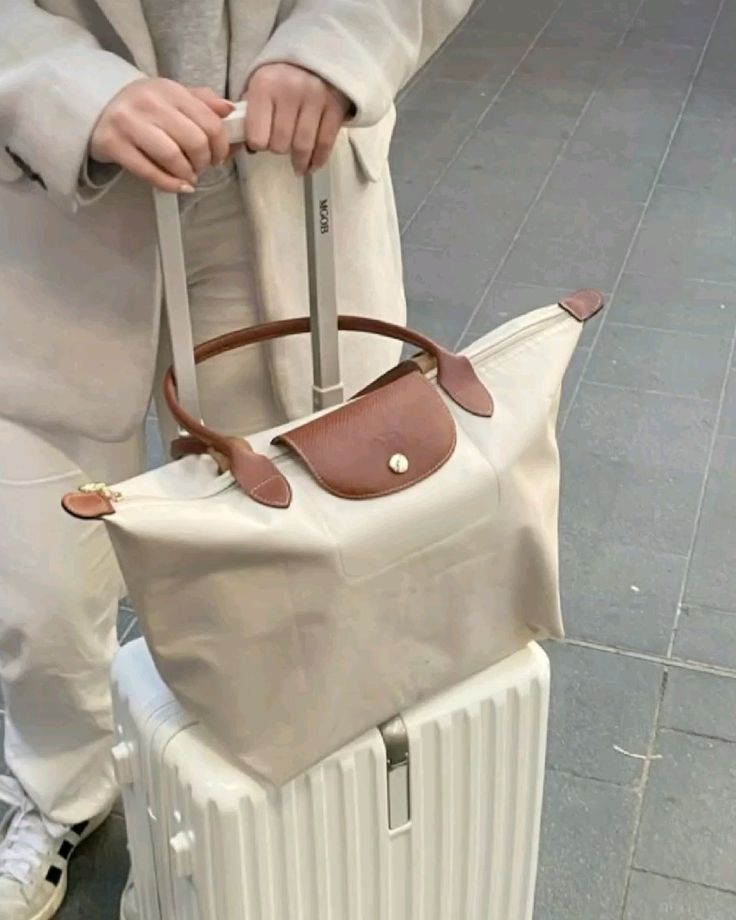 Longchamp Large Le Pliage Tote Bag