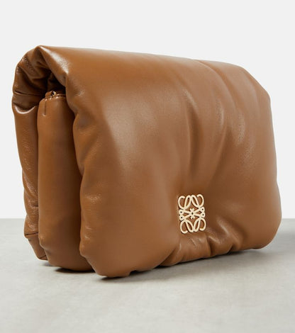 Loewe Goya Puffer Leather Shoulder Bag
