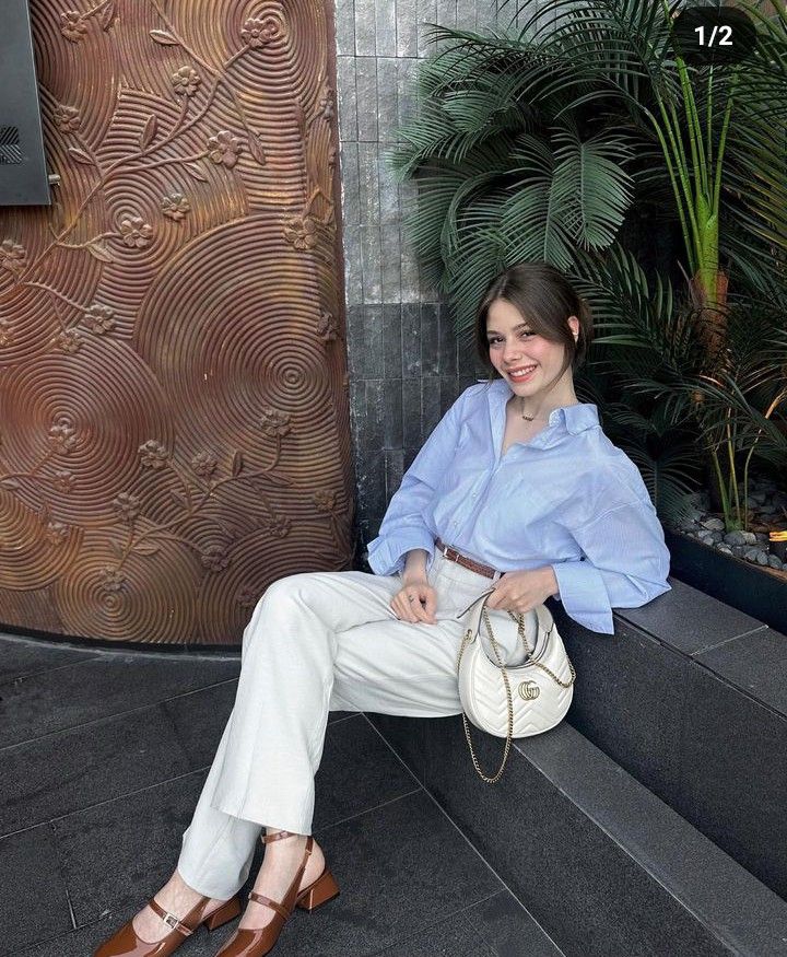 Gucci GG Marmont Half-Moon-Shaped Mini Bag