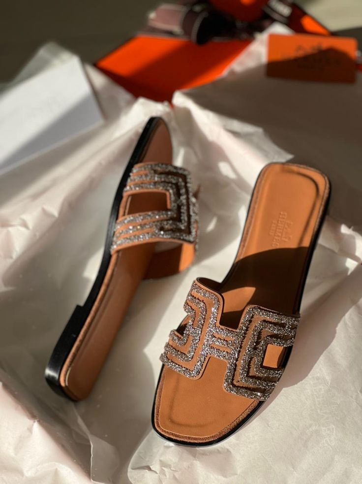 Hermès Oran Flat Slippers