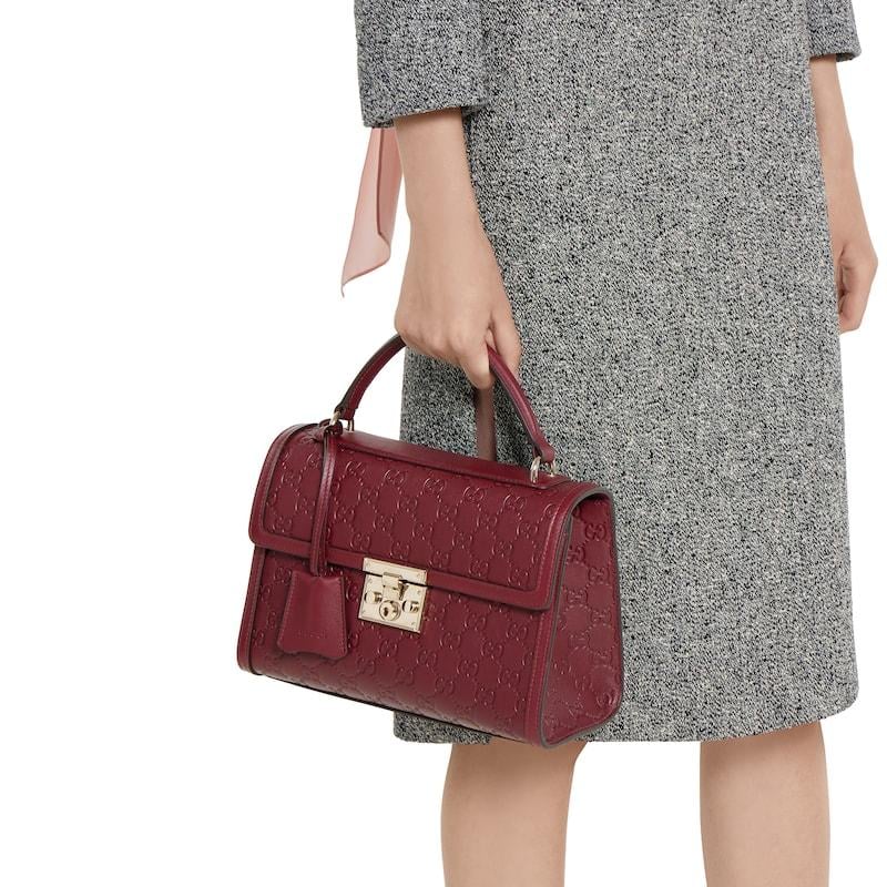 Gucci Padlock Small Top Handle Bag