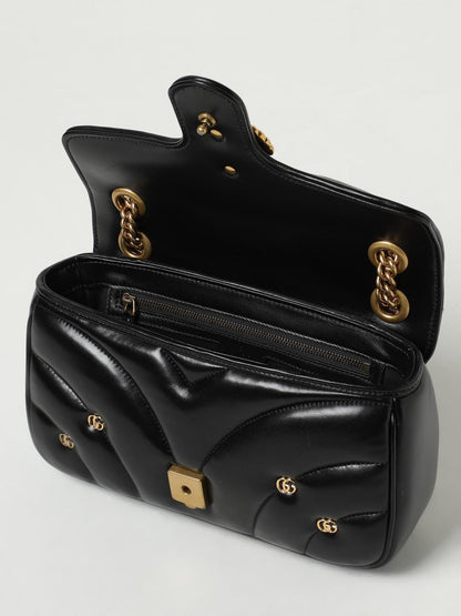 Gucci GG Marmont Mini Logo Studded Crossbody Bag