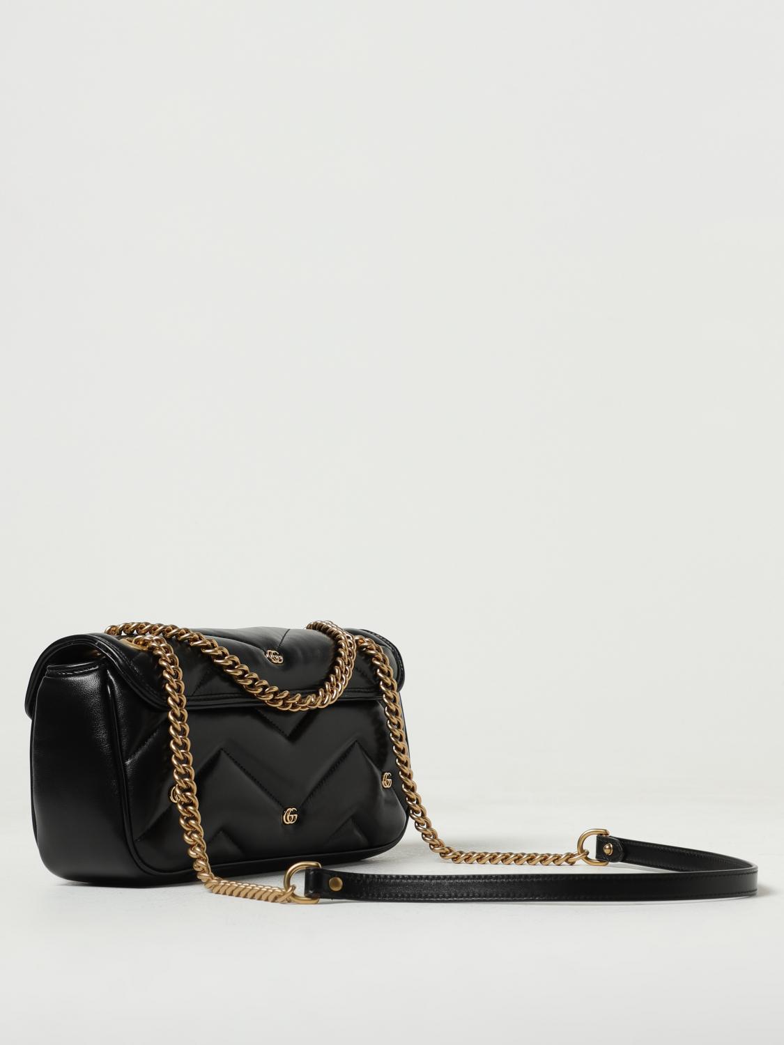 Gucci GG Marmont Mini Logo Studded Crossbody Bag