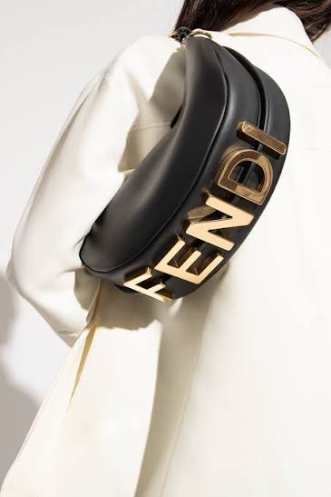 Fendi Fendigraphy Mini Hobo Bag