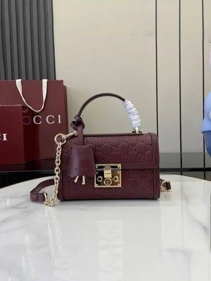 Gucci Padlock Small Top Handle Bag