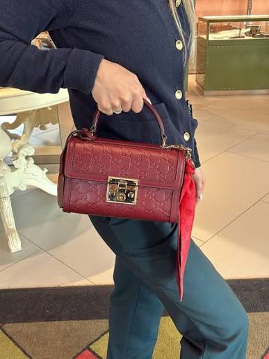 Gucci Padlock Small Top Handle Bag