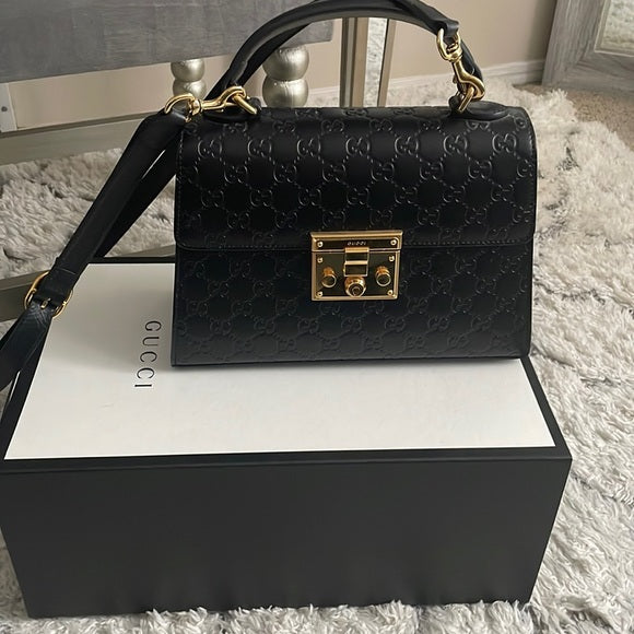 Gucci Padlock Small Top Handle Bag