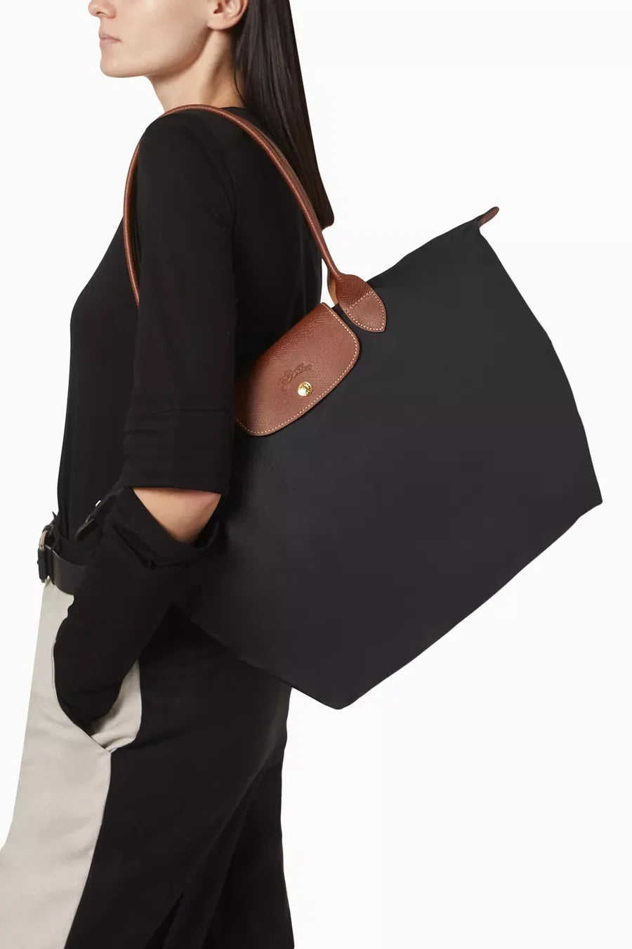 Longchamp Large Le Pliage Tote Bag